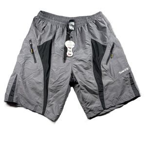 Santic Men M1203 Long Distance NWT Bike Cycling Shorts Lined Padded Gray XL M136